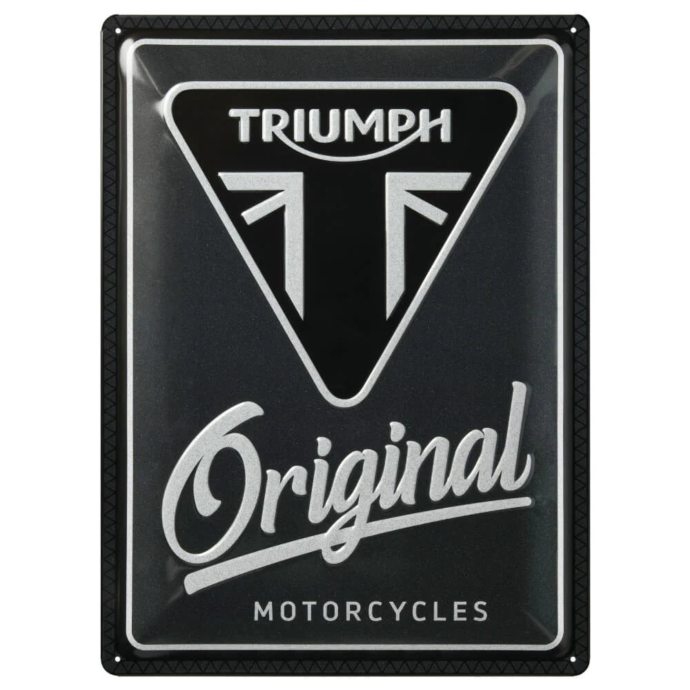 Triumph Original Tin Sign