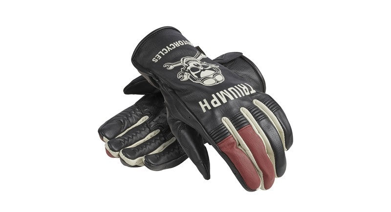 Triumph Hello Moto Glove - Black or Gold