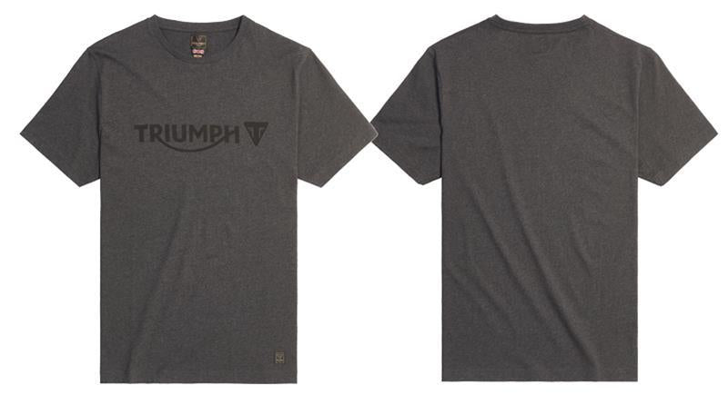 Triumph Black Marle Cartmel T shirt