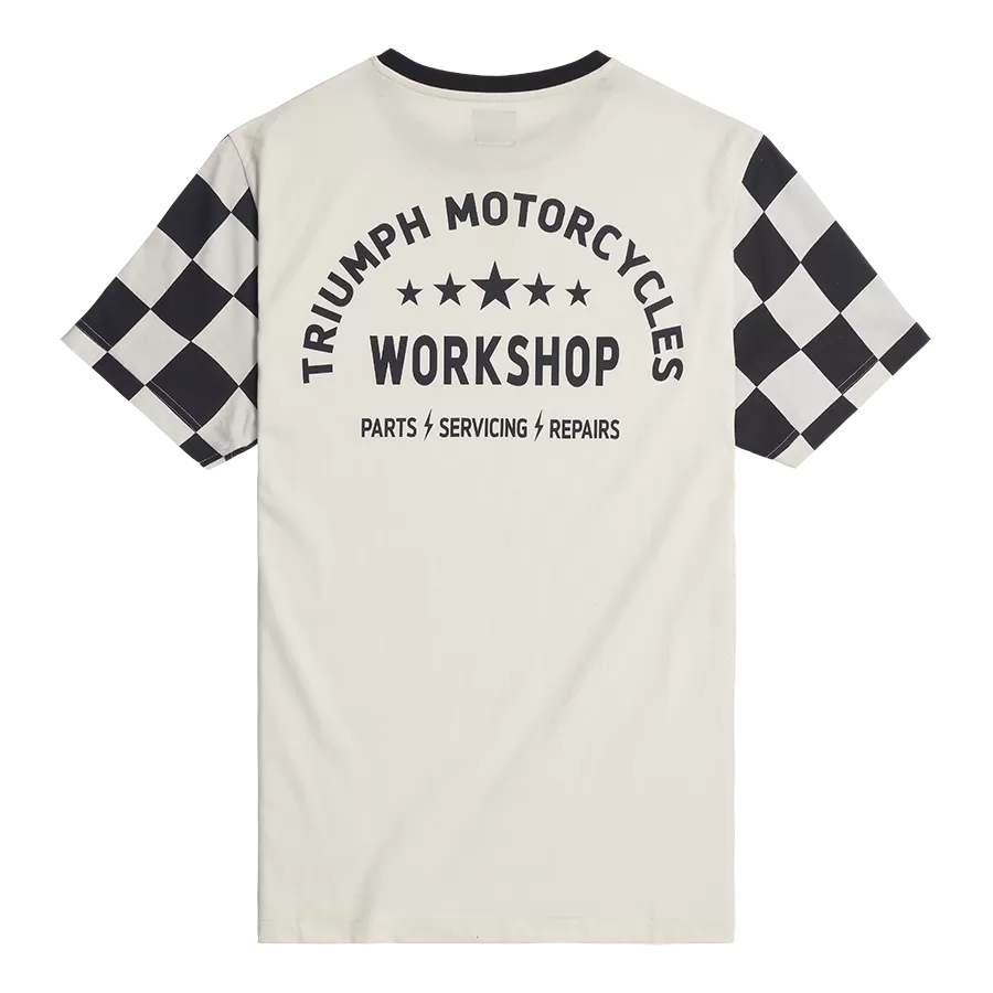 Triumph Preston T-shirt in Black/Bone and Bone/Black