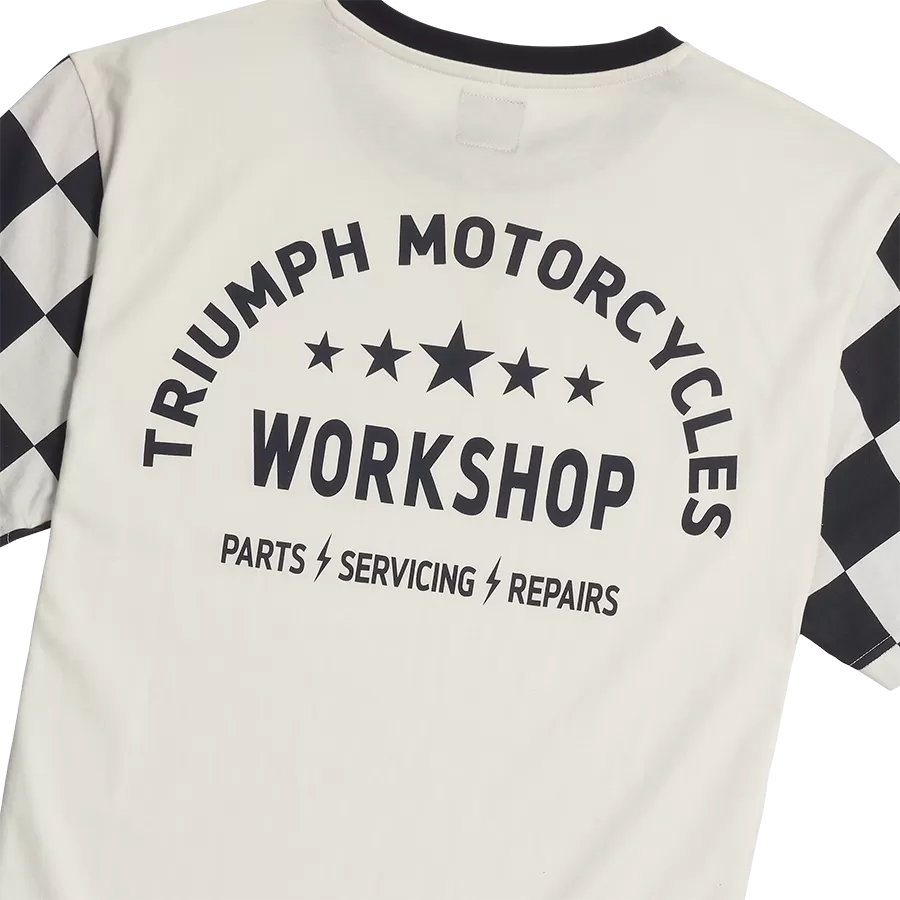 Triumph Preston T-shirt in Black/Bone and Bone/Black