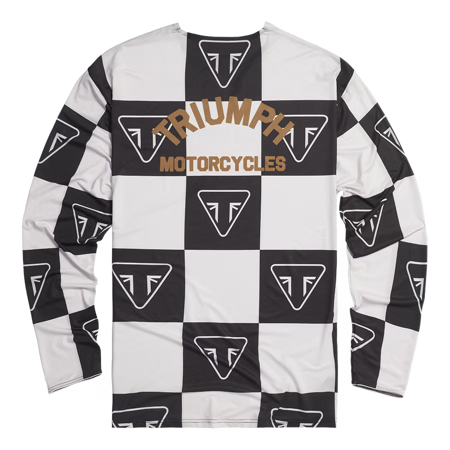 Triumph Ashton Chaman Mesh Black Jersey