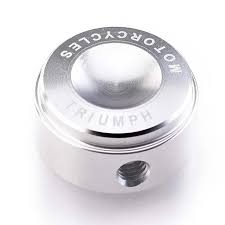Triumph Genuine Silver Headbolt Covers part A9610277