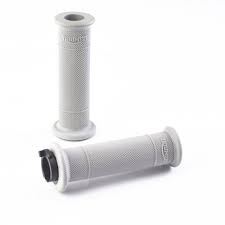 Triumph Genuine Diamond Knurl Grips – Grey 22mm (Part #A2041477)