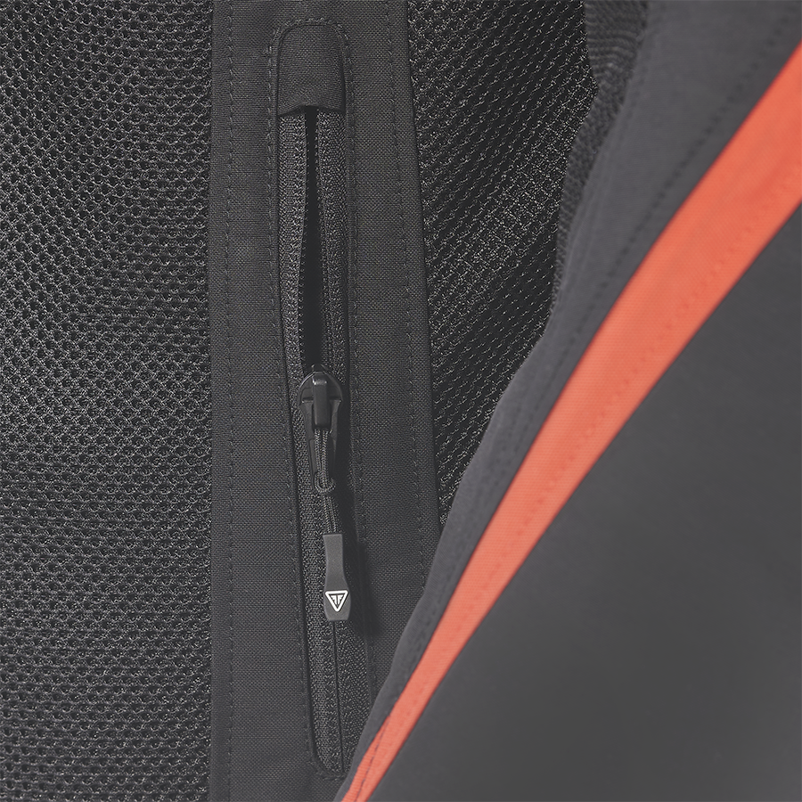 Triple Sports Mesh Jacket in Black, White and Red