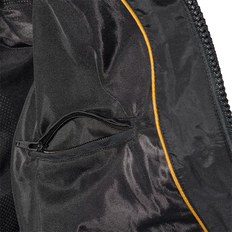 Triumph Braddan Retro Mesh Jacket in Black/Gold