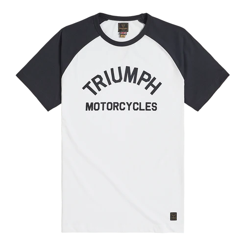 Triumph Saltern White/Black T-Shirt