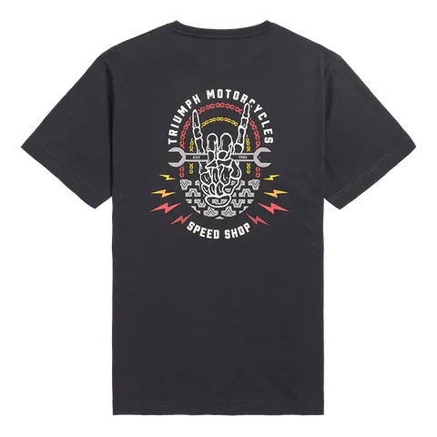 Triumph RAD Graphic Tee - Black or White, Mens or Ladies