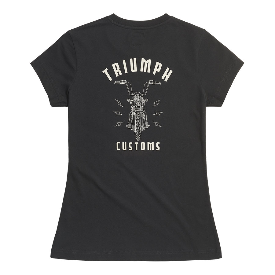 Triumph Ape T-shirt - Black or White - Mens and Ladies