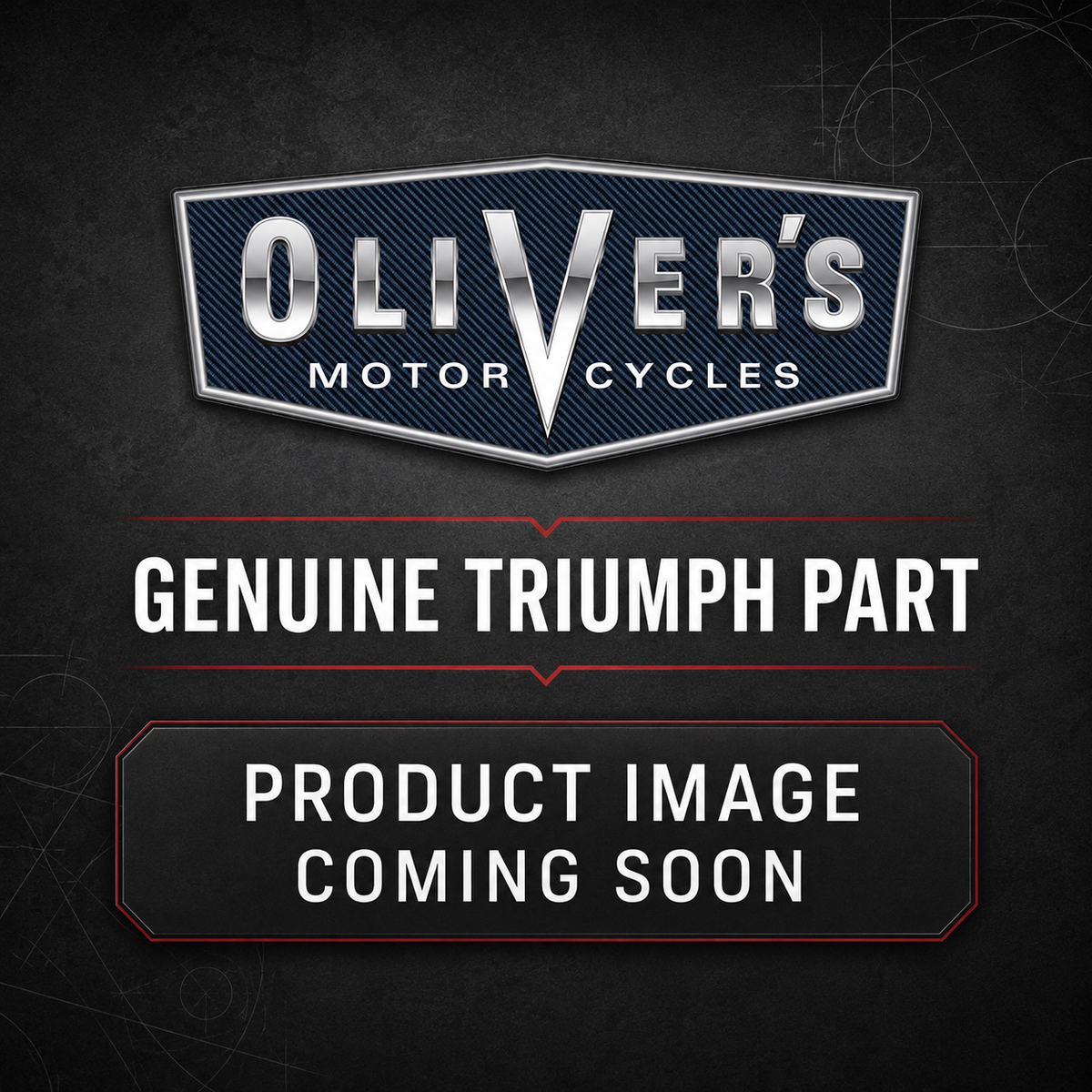 Oliver's Genuine Triumph part JY591303 – product image coming soon