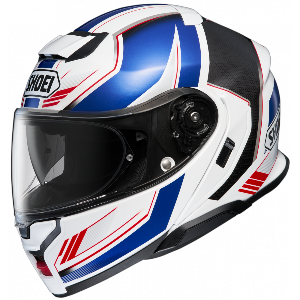 Shoei Neotec 3 Helmet - Grasp TC-10 - White/Blue