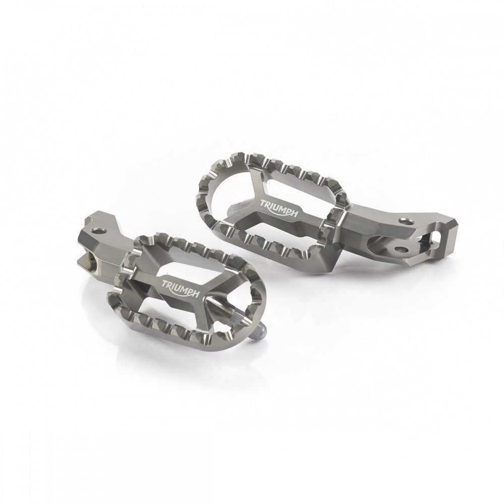 Triumph Genuine CNC Aluminium Rider Footrest Kit | Part #A9770243