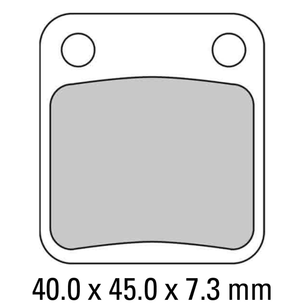 FERODO Brake Disc Pad Set - FDB250 P