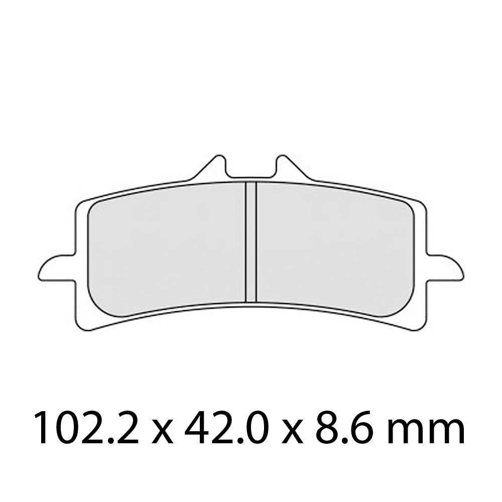 FERODO Race Brake Disc Pad Set - FDB2218 ZRAC