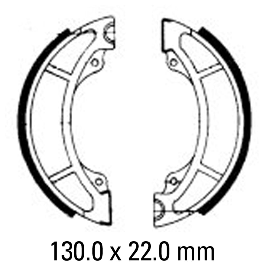FERODO Brake Shoe Set - FSB816