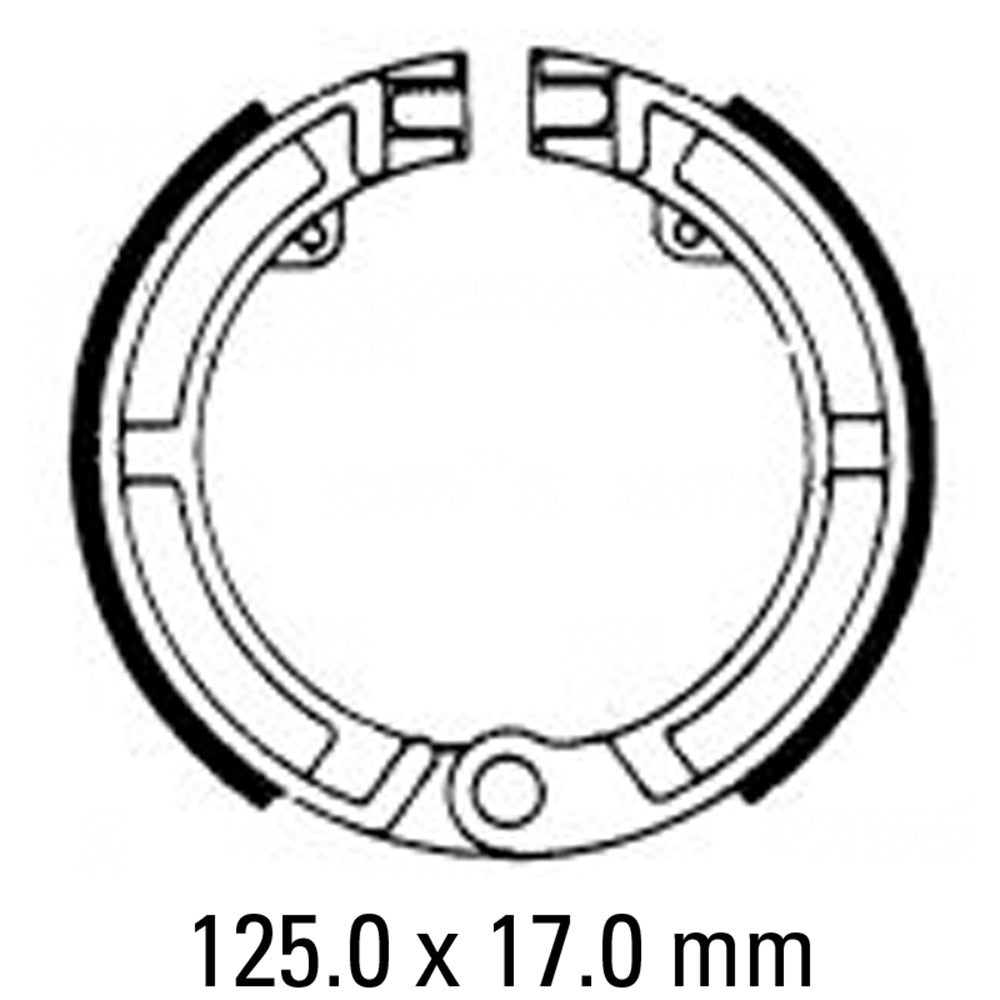 FERODO ECO  Brake Shoe Set - FSB890A - 02-0890-50