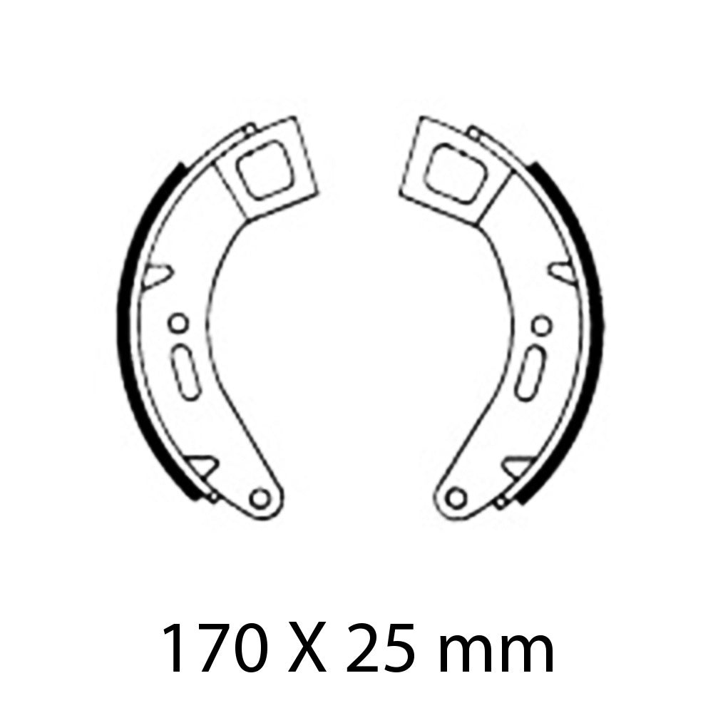 FERODO Brake Shoe Set - FSB893