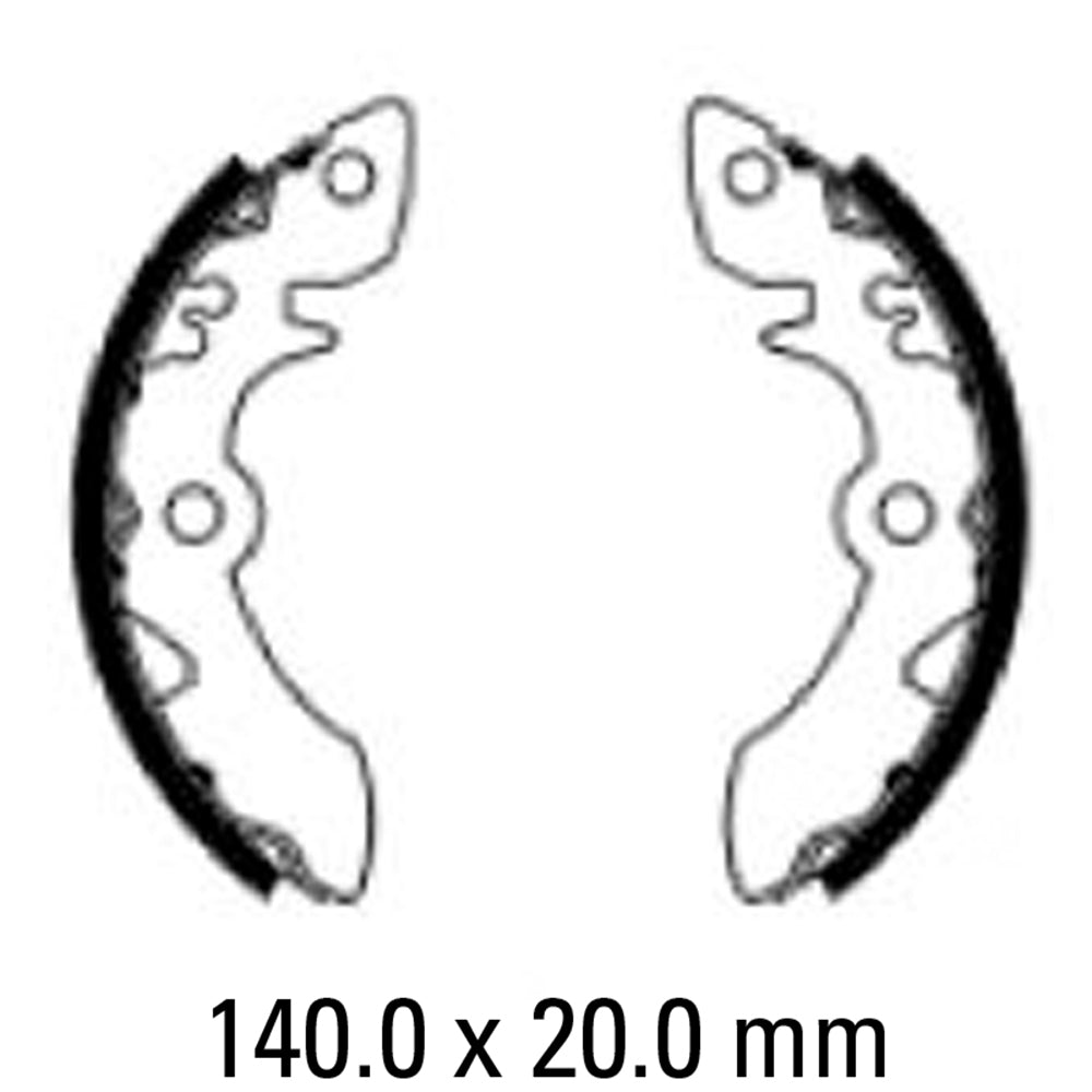FERODO Brake Shoe Set - FSB927