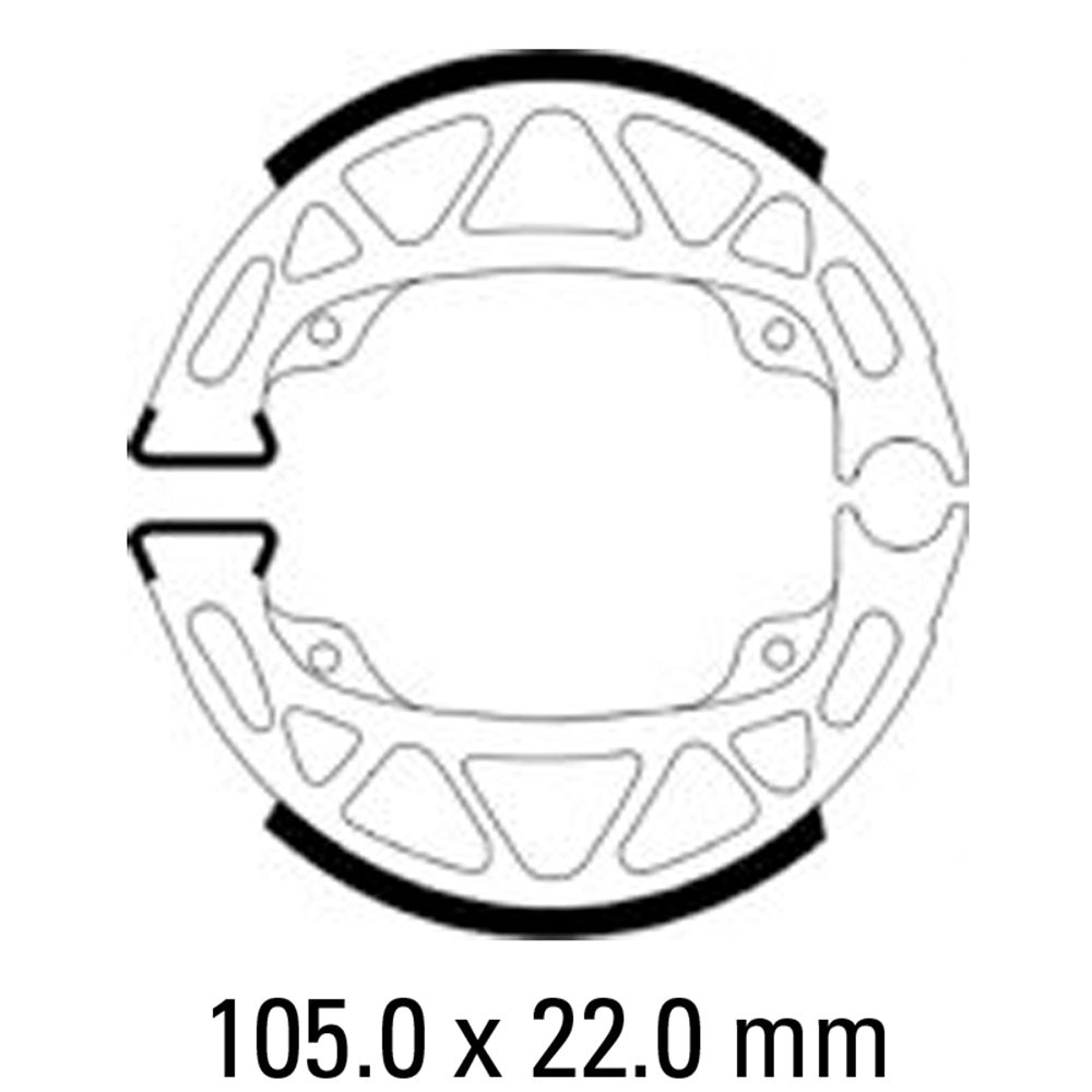FERODO Brake Shoe Set - FSB952