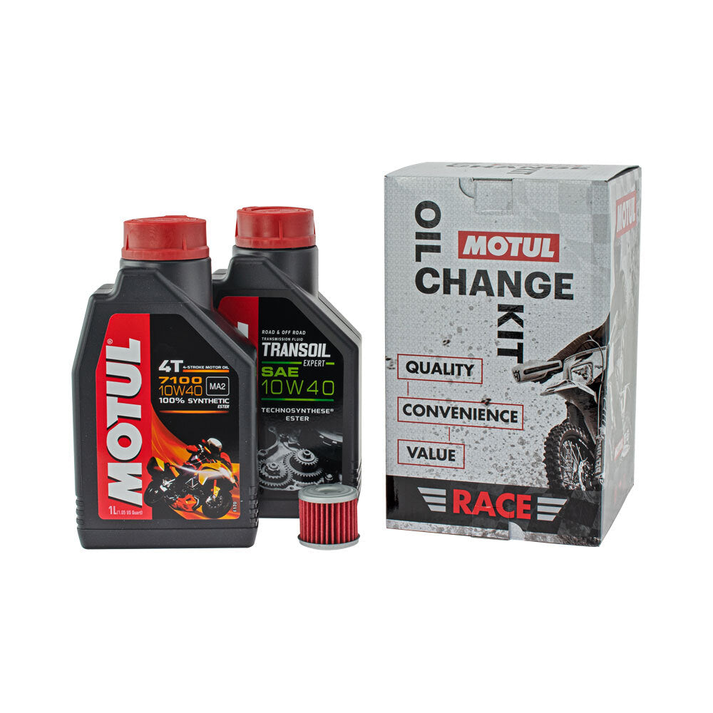 MOTUL RACE OIL CHANGE KIT - HONDA CRF250 04~17 CRF450 04~17