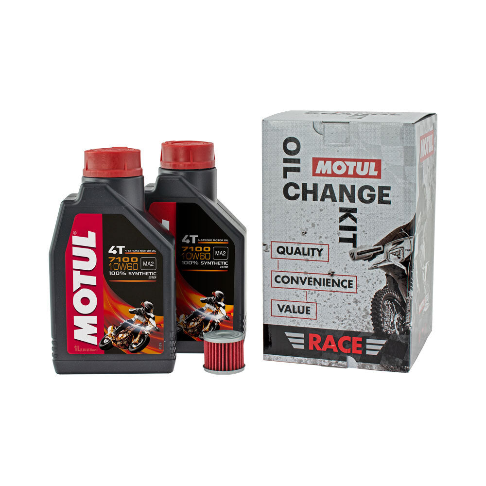 MOTUL RACE OIL CHANGE KIT - KTM 250 SX-F 13-19  350SX-F 11-19  450SX-F 07-12 & 16-19