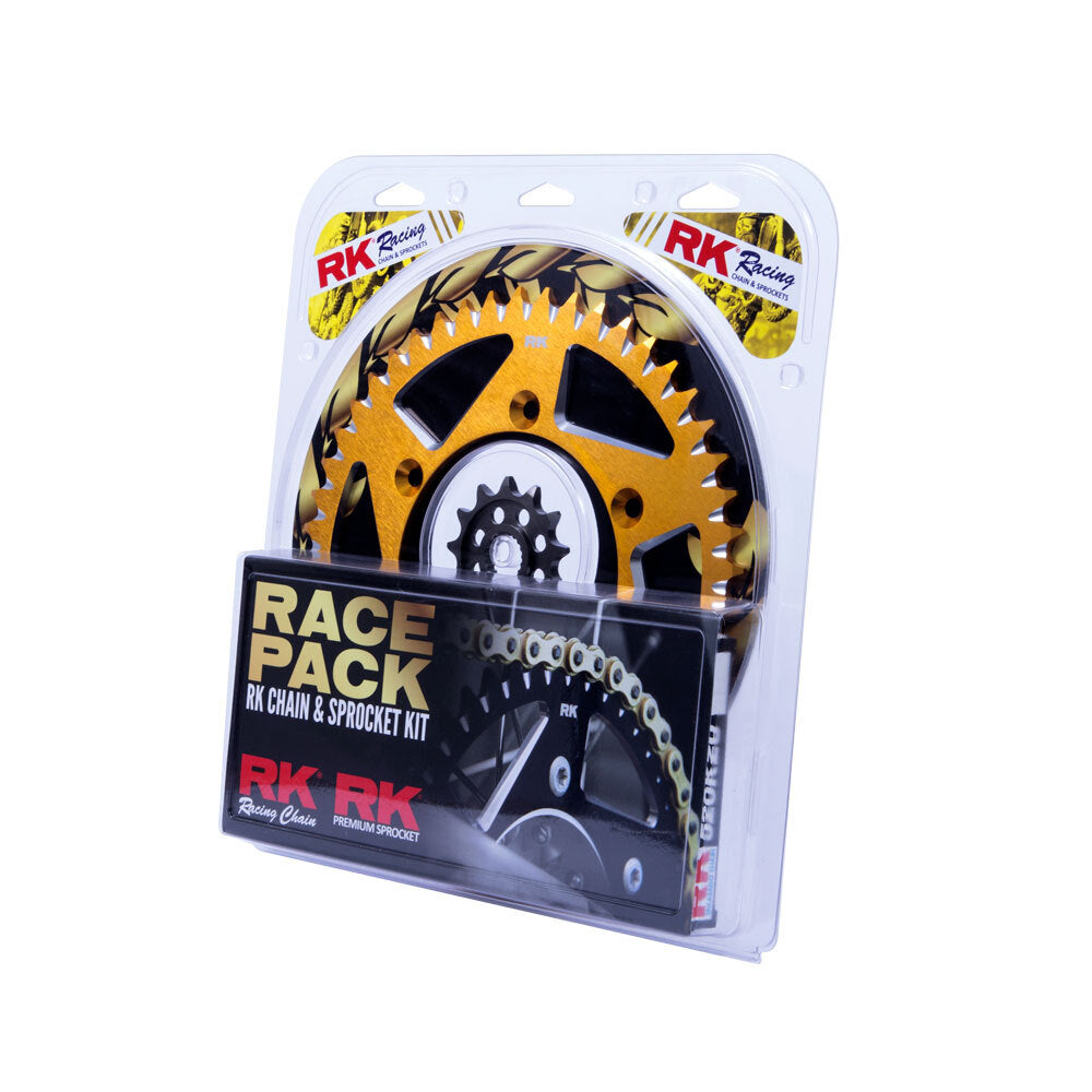 PRO PACK - RK CHAIN & SPROCKET KIT GOLD+GOLD 13/49 RM-Z250 13-23