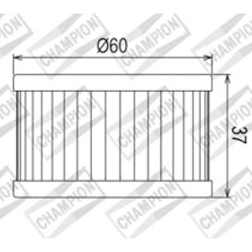 CHAMPION OIL FILTER ELEMENT - COF037