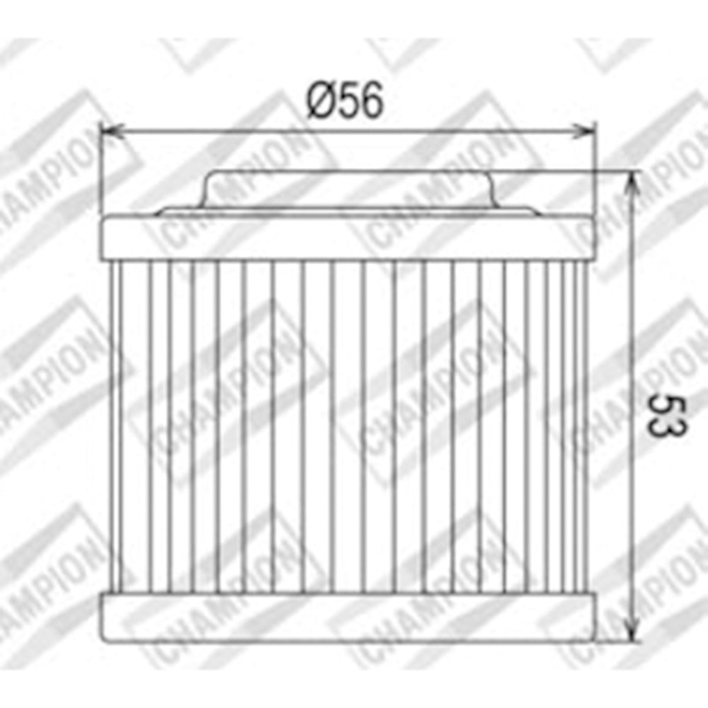 CHAMPION OIL FILTER ELEMENT - COF051