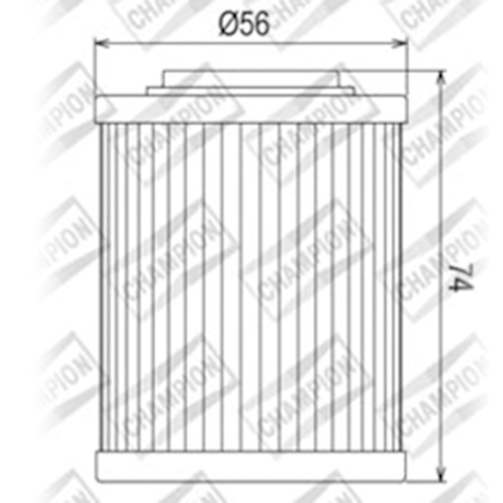 CHAMPION OIL FILTER ELEMENT - COF052