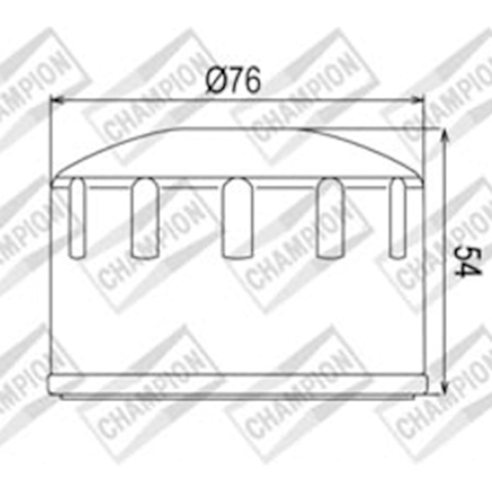 CHAMPION OIL FILTER ELEMENT - COF064