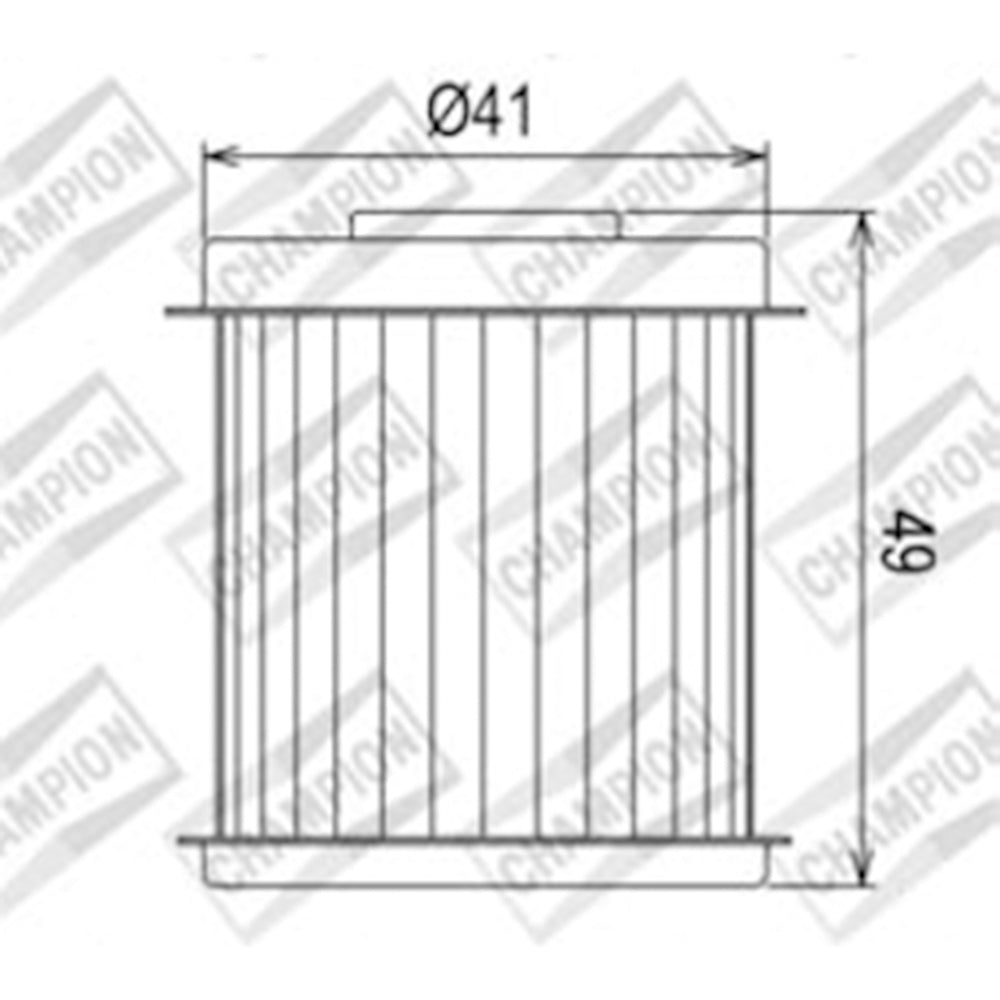 CHAMPION OIL FILTER ELEMENT - COF068