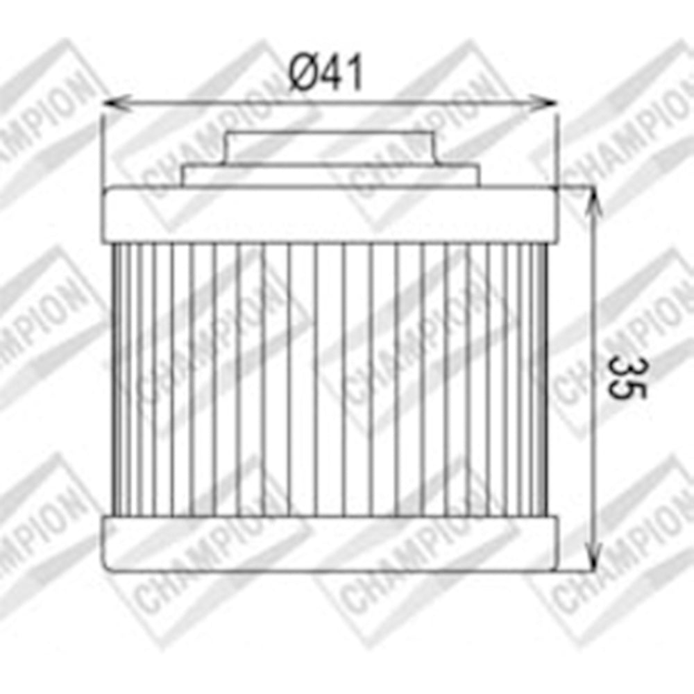 CHAMPION OIL FILTER ELEMENT - COF086