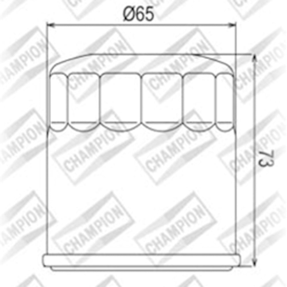 CHAMPION OIL FILTER ELEMENT - COF203