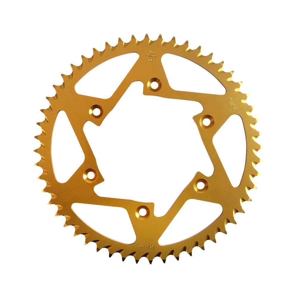 JT  ALLOY RACING SPROCKET - 49T 520P - GOLD - 30-110-49A