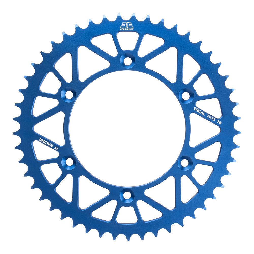 JT ALLOY RACING SPROCKET - 49T 520P - BLUE