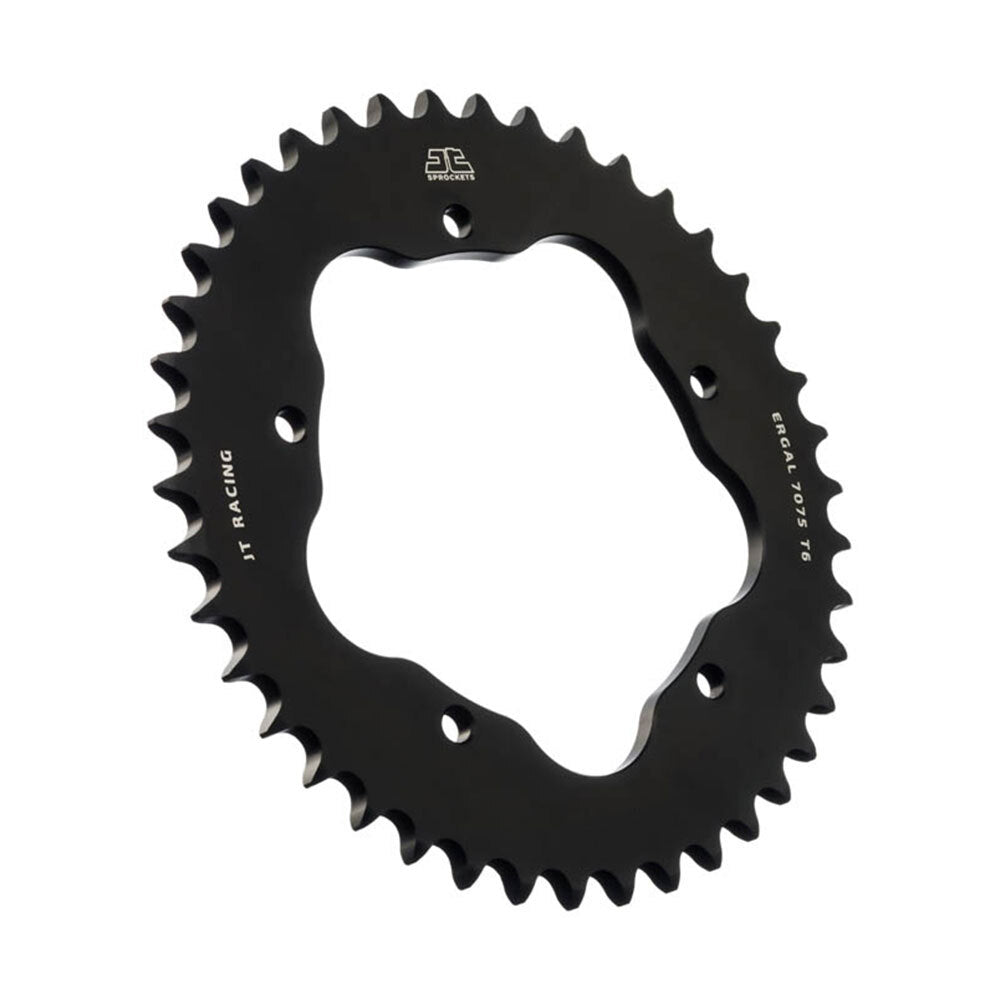 JT REAR ALLOY SPROCKET - BLACK - 40T 520P - 750B ADAPTOR REQUIRED - 30-D51-40