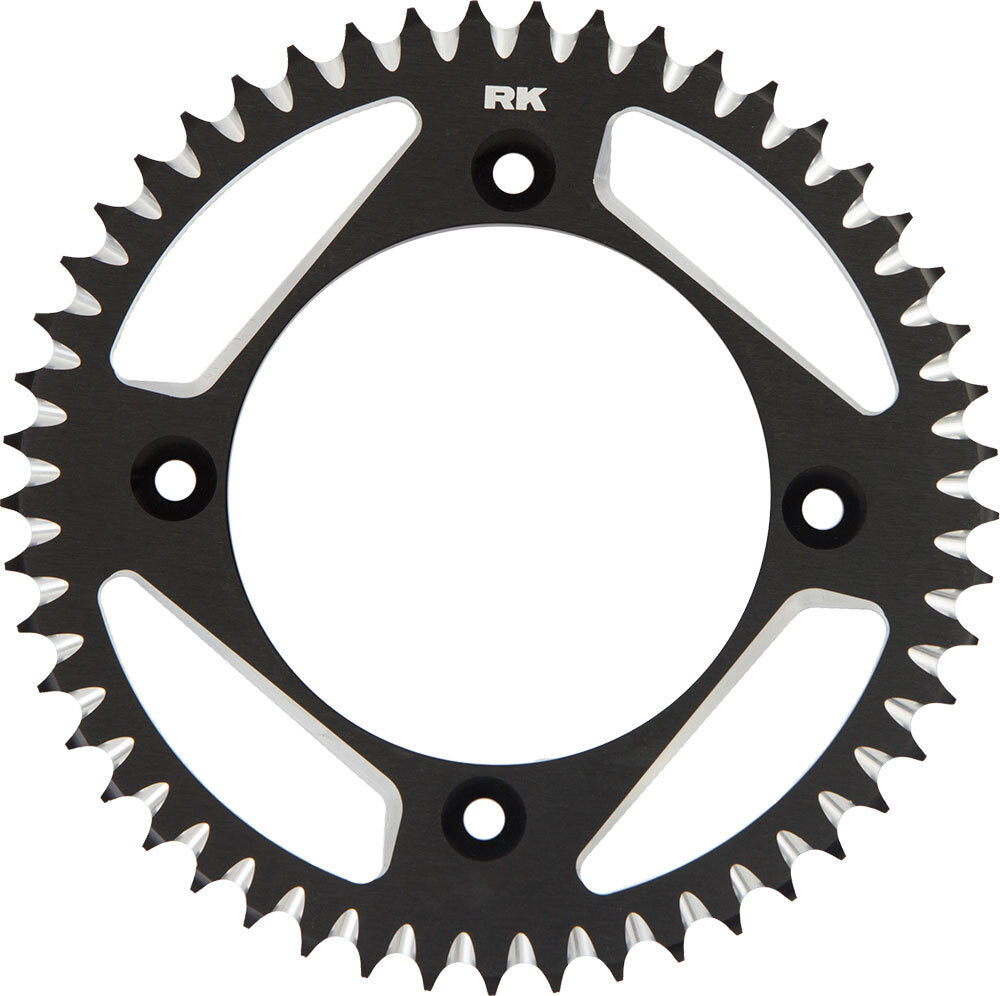 RK ALLOY RACING SPROCKET - 50T 420P - BLACK - 30-K07-50K