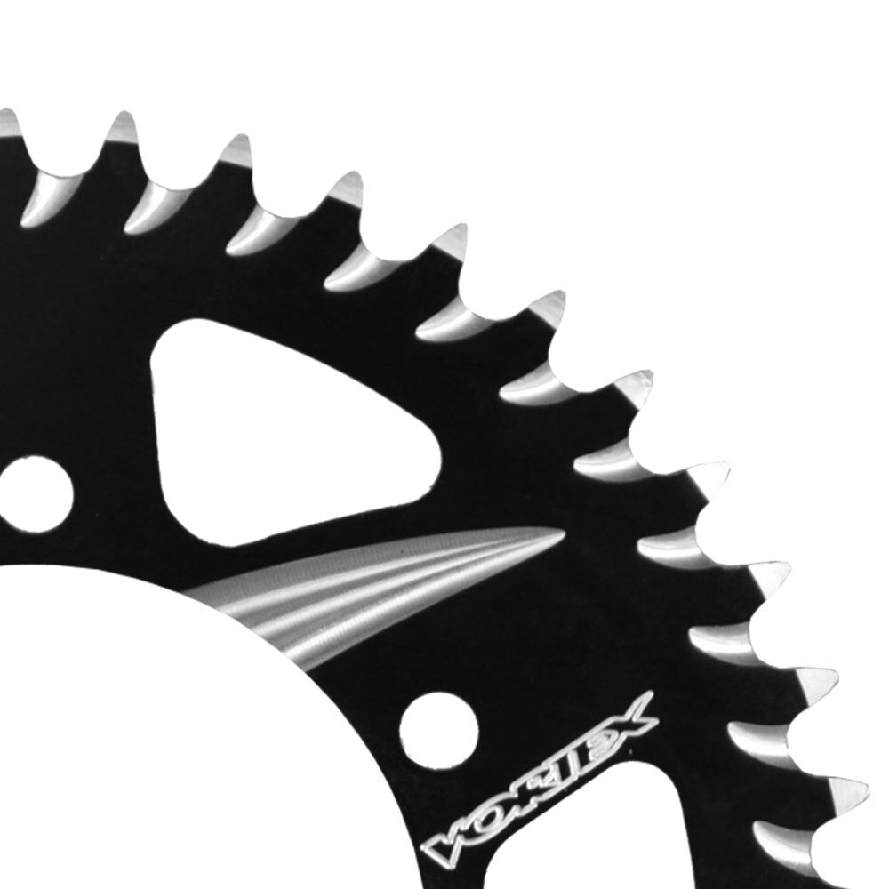 VORTEX ALLOY REAR SPROCKET 520-50T - BLACK - 39-0316-50ZK