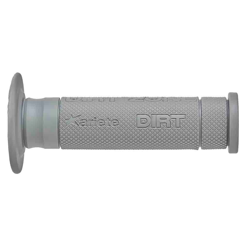 ARIETE HAND GRIPS - DIRT ZONE - GRAY 02647