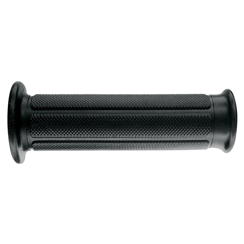 ARIETE MOTORCYCLE HAND GRIPS - HONDA ROAD - BLACK 120mm OPEN END