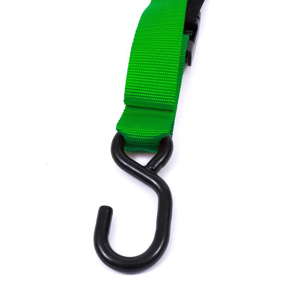 TIE DOWN SET - BULLBAR - GREEN