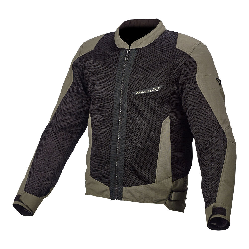 Macna Velocity Jacket Green/ Black Medium