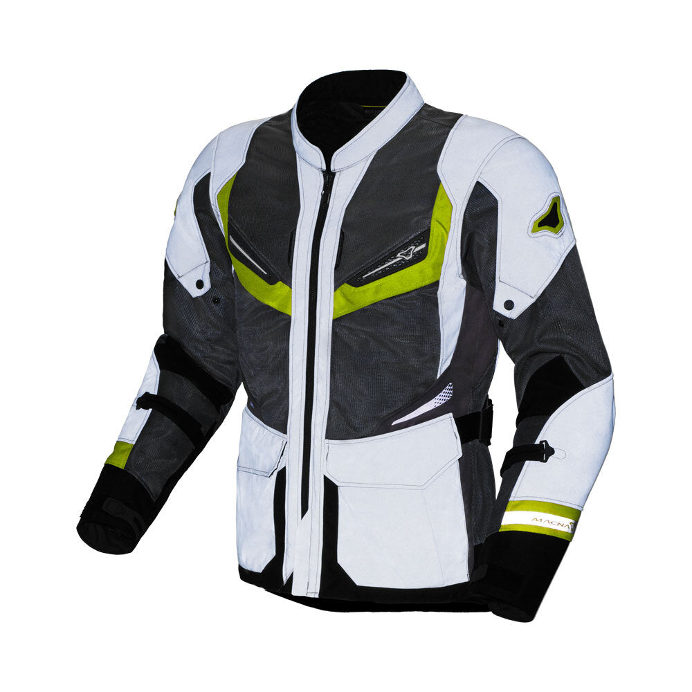 Macna Aerocon Jacket Night Eye/Fluro Medium