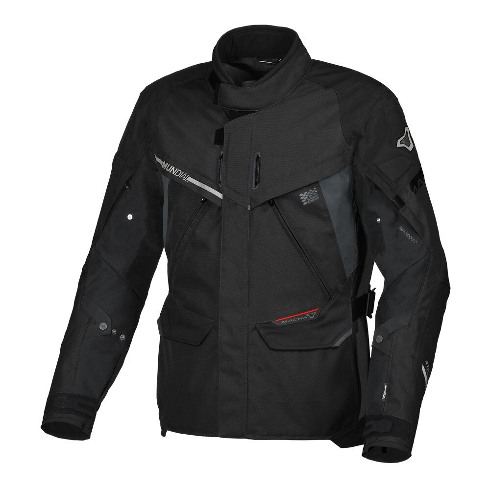Macna Mundial Jacket Black Large