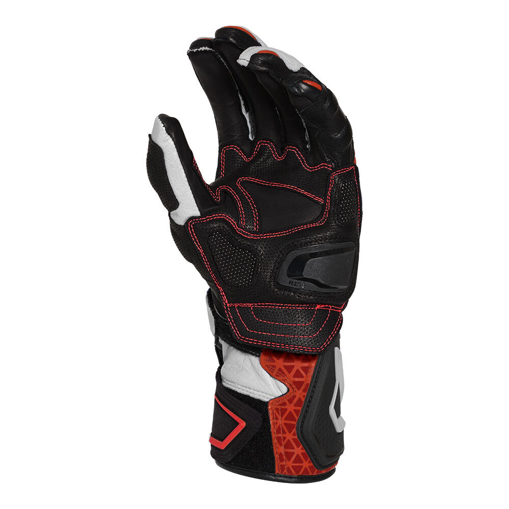 Macna Track R Gloves Red/ White/ Black XL