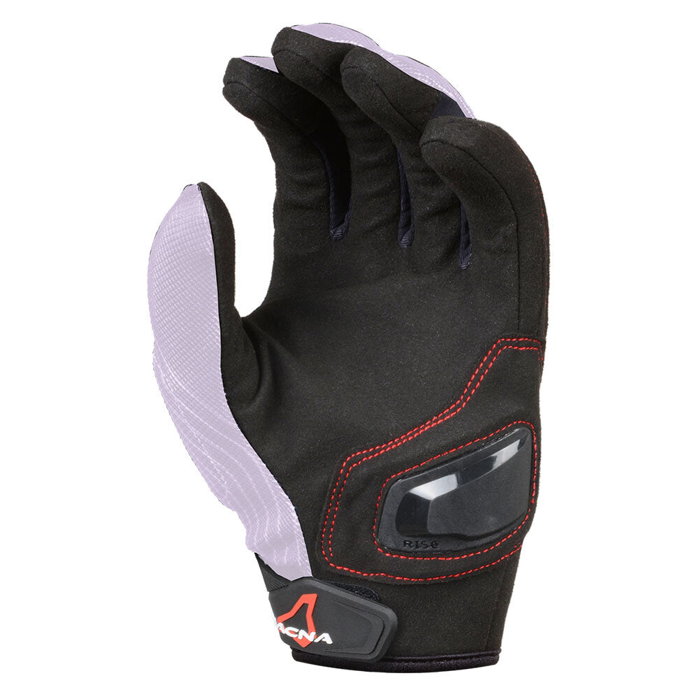 Macna Trace Gloves White/ Black/ Red Small