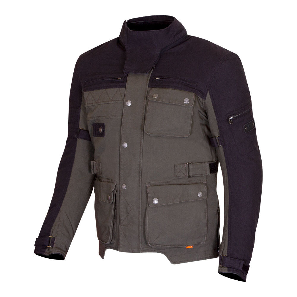 Merlin Mahala D3O® Cordura® Jacket Black/ Olive 44 XL