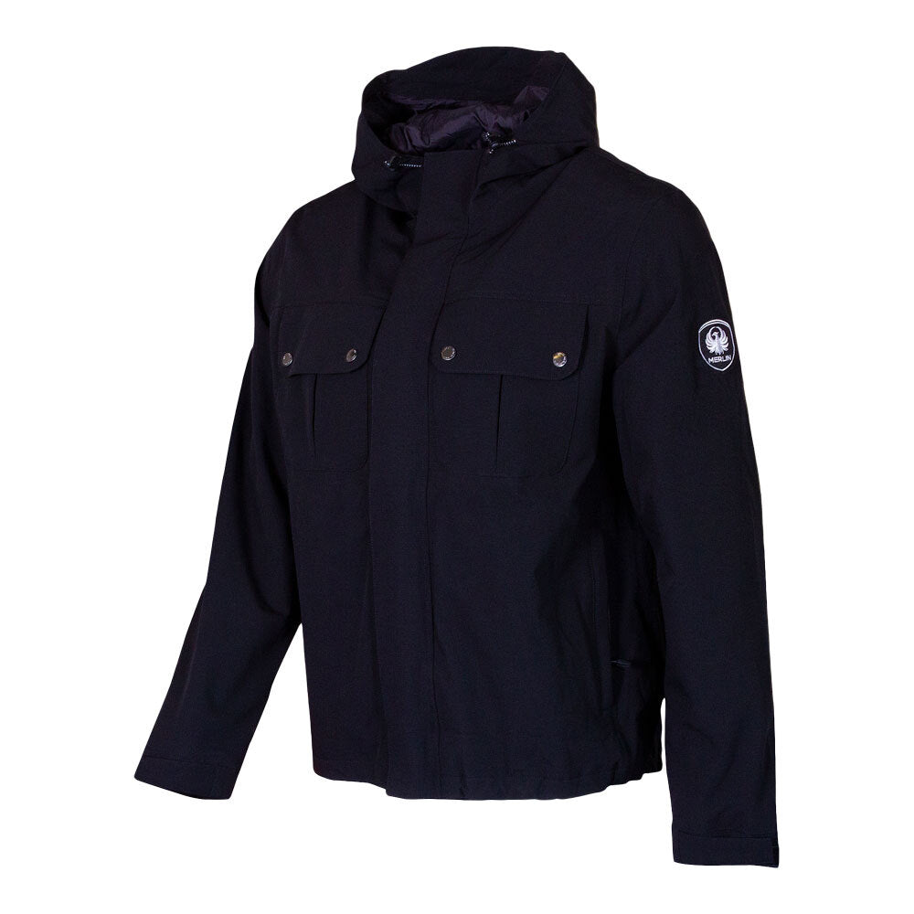 Merlin Bramshaw Laminated Rain Jacket Black 44 XL