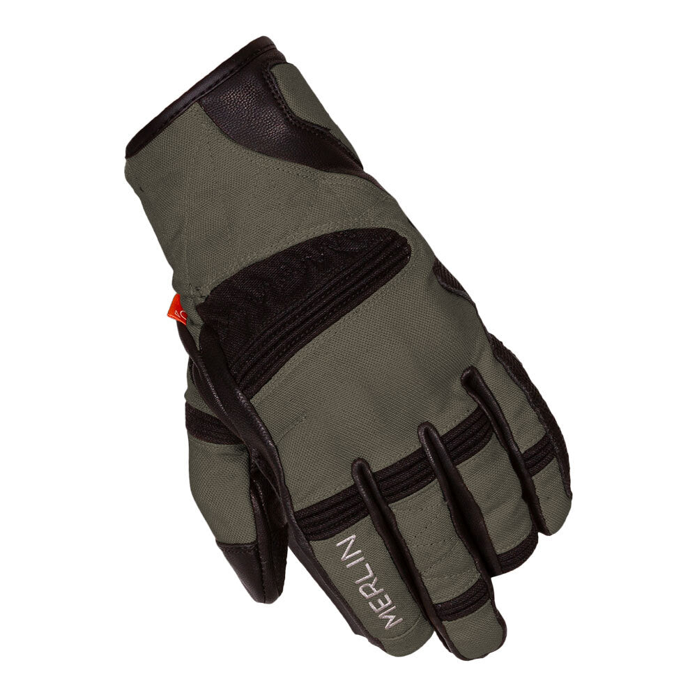 Merlin Mahala D3O® Waterproof Gloves Black/ Olive Small