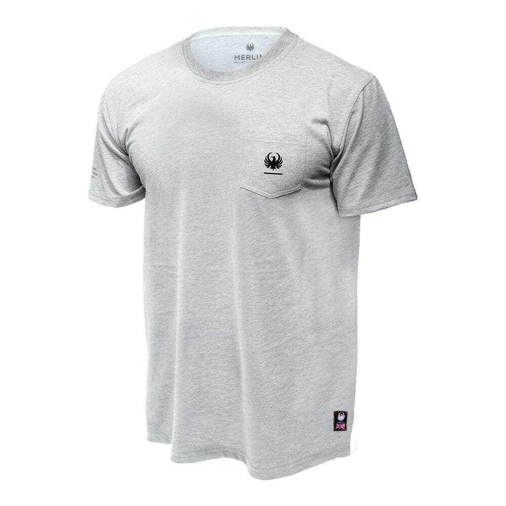 Merlin Walton T-Shirt Grey Large